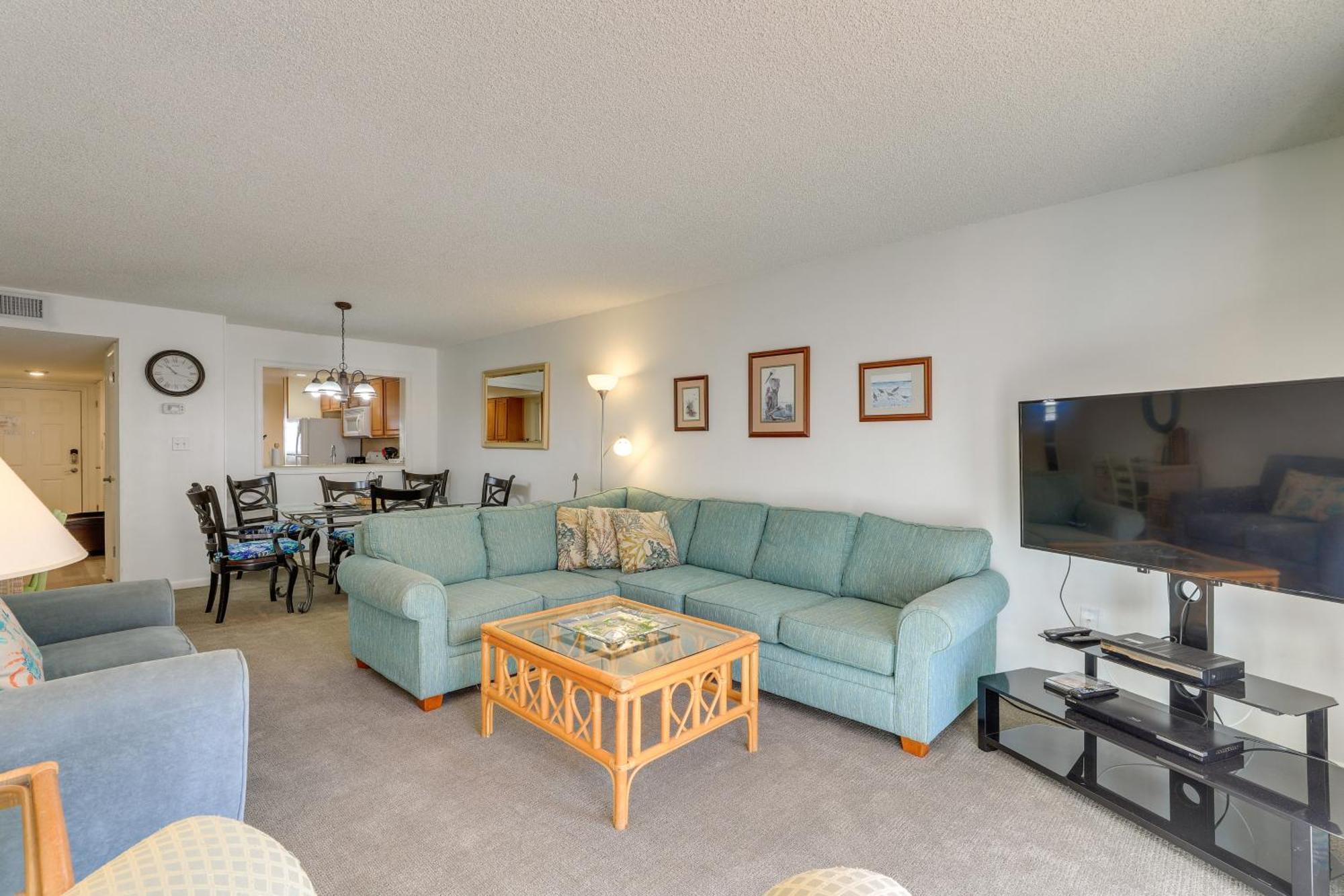 Central Cocoa Beach Condo With View, Steps To Beach! Exterior foto